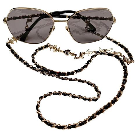 chanel sunglasses with chain arms|chanel sunglasses with chain 2022.